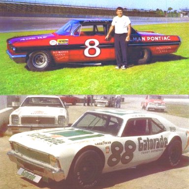 #8 Joe Weatherly & #88 Darrell Waltrip Sportsman Car