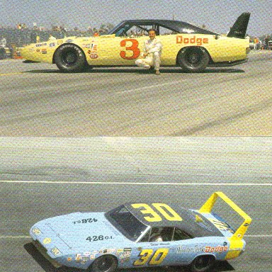 #3 Don White & #30 Dave Marcis