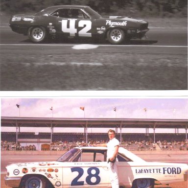 #42 Dan Gurney & #28 Fred Lorenzen