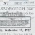 Hillsborough 150 Race Ticket