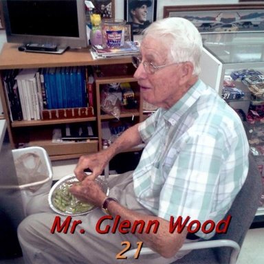 Glen Wood at his new Job