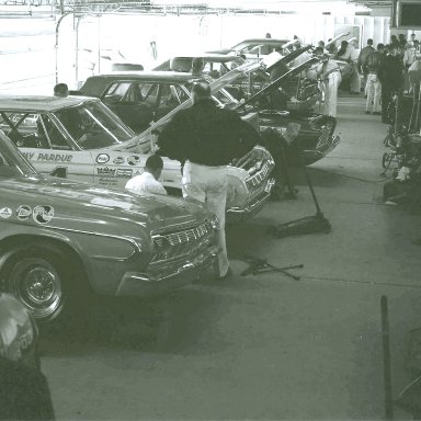 Daytona 500 Garage 1964