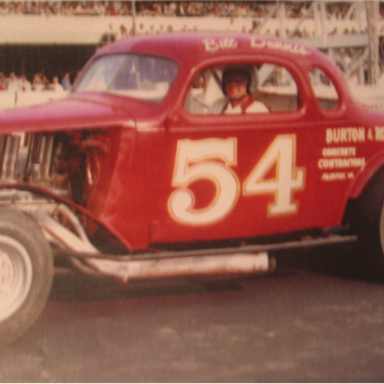 Burton & Robinson Modified #54 driven by Bill Dennis