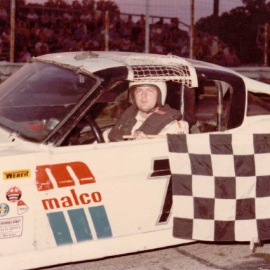 Feature Win (#37), Kil-Kare Speedway 50 Lap, May 21, 1976