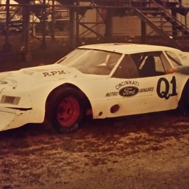 Dave Brandenburg in Bobby Korn's car