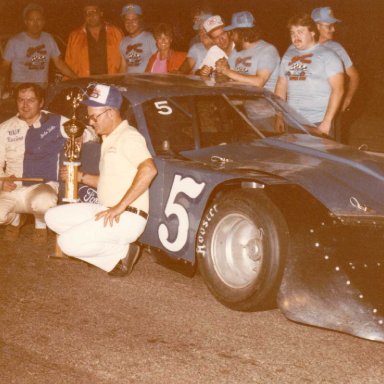 Feature Win (#77), 50 Lap, Kil-Kare Speedway, June 29, 1984