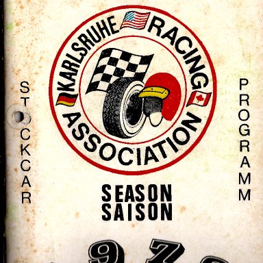 Karlsruhe Racing program 1979