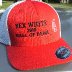 Rex White HOF Caps
