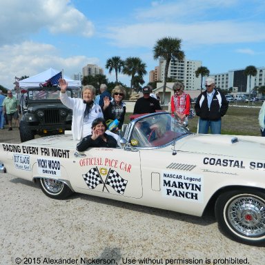 Marvin Drives the Pace Car