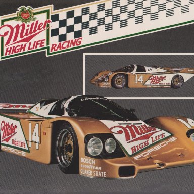 #14 AL HOLBERT, DEREK BELL, CHIP ROBINSON, MILLER HIGH LIFE PORSCHE 962 1988 001