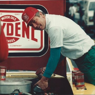 Sam Ard as car owner/crew chief