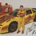 LIN O'NEILL #1VA. HERITAGE CHEVROLET-GEO LATE MODEL STOCK CLASS, WINSTON RACING SERIES 1994 RACE DRIVER POSTCARD (AUTOGRAPH ON FRONT)