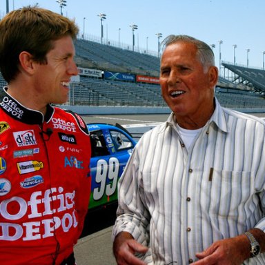 Carl Edwards & David Pearson