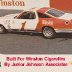 WINSTON NUMBER 1 SHOW CAR 1977 OLDSMOBILE 422 POST CARD OO4A FRONT