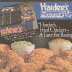 #31 WARD BURTON HARDEE'S CHICKEN PAPER TABLE MAT LEFT SIDE 1994 ADVERTISEMENT #1A