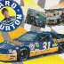 WARD BURTON 1994 HARDEE'S RACING #31 RACE POST CARD 1 FRONT