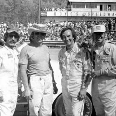 Freddy Fryar with Marty, Red, Bobby