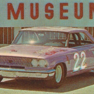 0003 #22 FIREBALL ROBERTS,OWNER HM, SPONSOR YOUNG 1963 FORD