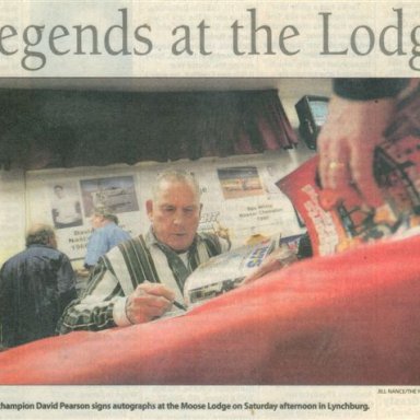 David Pearson in Lynchburg, Va