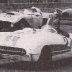 1950'S CORVETTES AND T-BIRDS RACING AT MARTINSVILLE SPEEDWAY 500 - 04