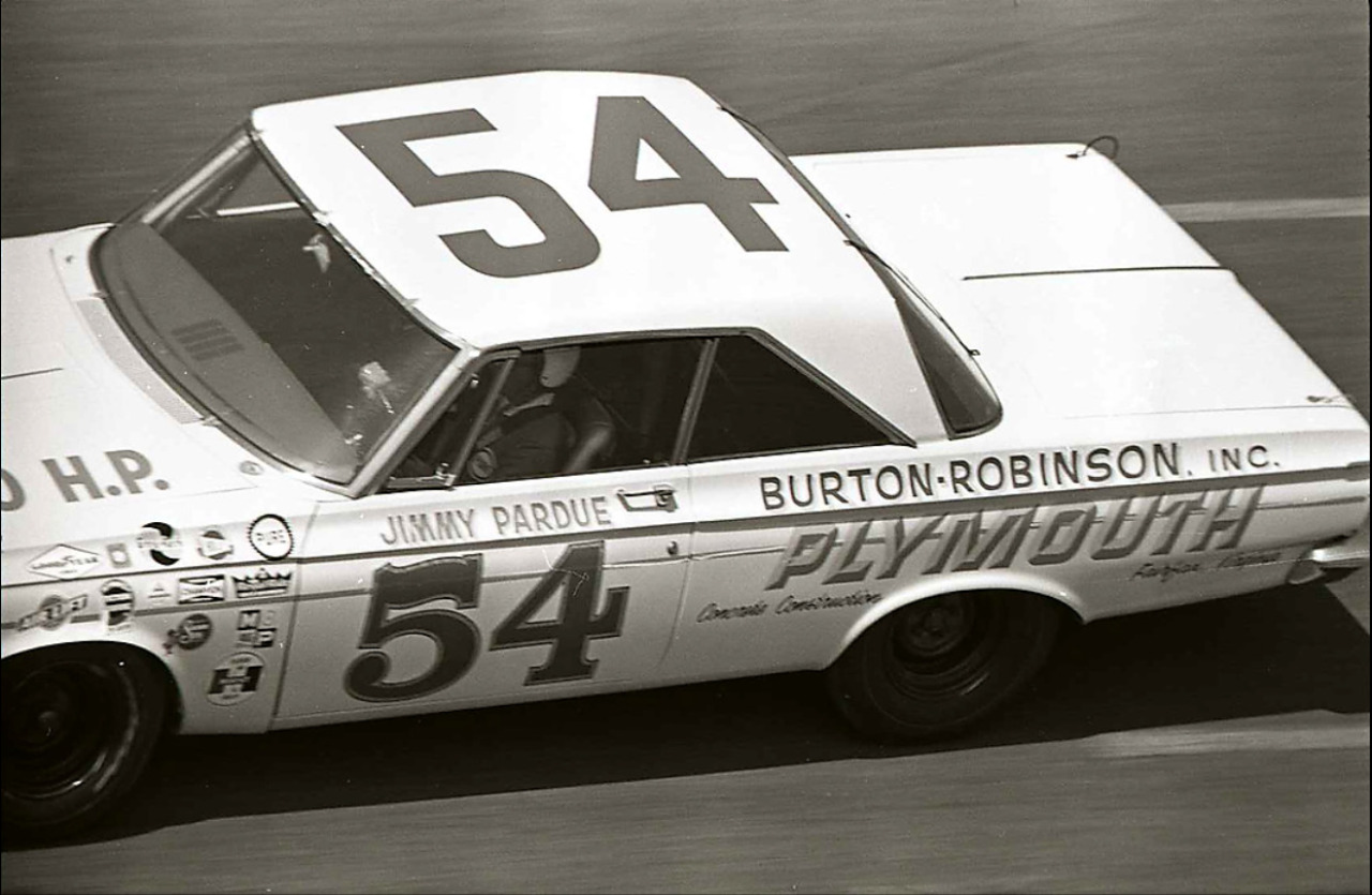 Jimmy Pardue 1964 Daytona 500 Gallery Buddy Burton