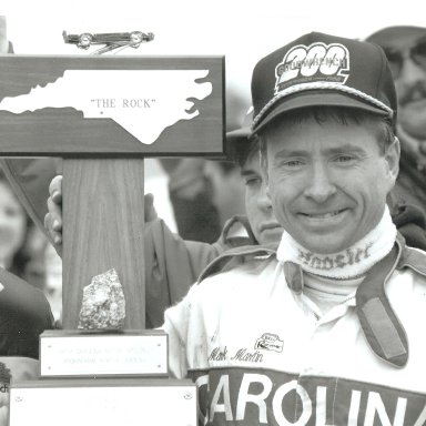 The Rock-Victory Lane-Mark Martin