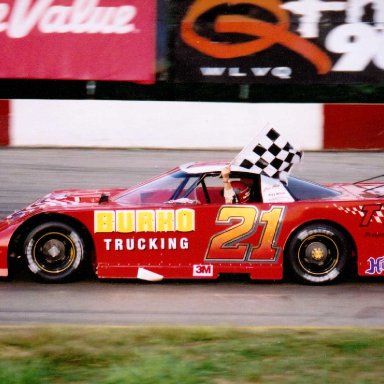 Feature Win (#286), Columbus Motor Speedway 40 Lap, Sep 8, 2001
