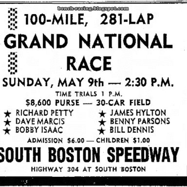 1971 Halifax County 100