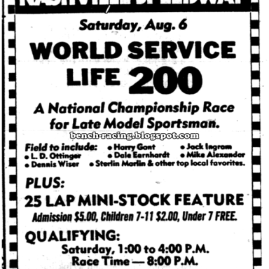 August 6, 1977 World Service Life 200