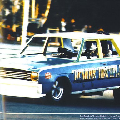 Ray Zygadlo first aussie funny car