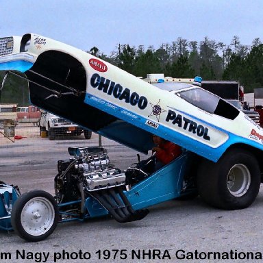 Chicago Patrol 1975 NHRA Gatornationals #1a