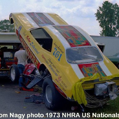 Henry Harrison 1973 NHRA US Nationals #1