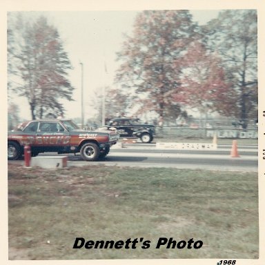 In July 1969 at Milan Dragway, Michigan