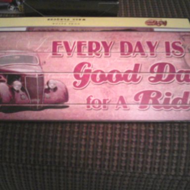 Every Day is a Good Day for a Ride