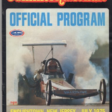 NHRA Summernationals Program