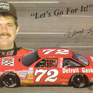 #72 Tracy Leslie Detroit Gasket