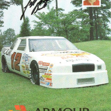 #12 Jeff Burton Armour Meats Buick