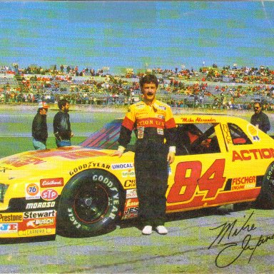 #84 Mike Alexander Action Vans