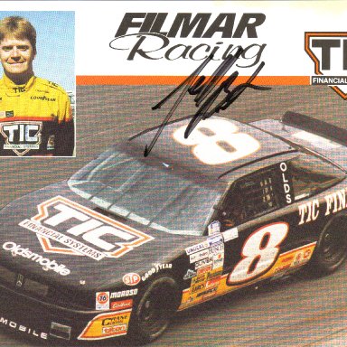 #8 Jeff Burton TIC Financial T-Bird