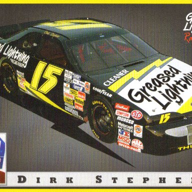#15 Dirk Stevens Greased Lightning