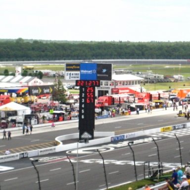 IZOD Indy Car Qualifying @ Pocono.