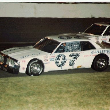 Dickie Boswell in the Bob Banning Pontiac