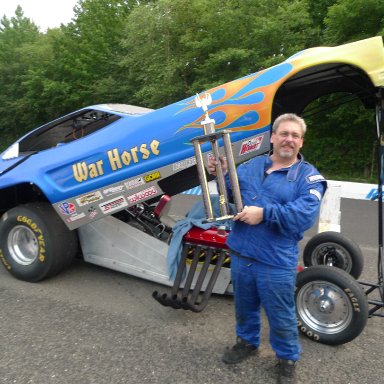 2013 Englishtown Win, Alcohol Injected Funny Car