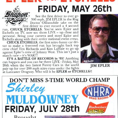 Lancaster Raceway/Dragway 1995