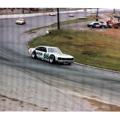 Darrell Waltrip in turn one at Franklin County