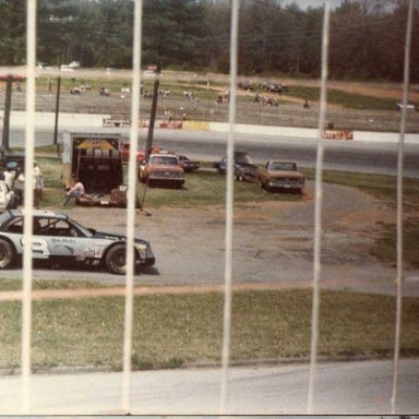 Mike Porter on pit road at Franklin County