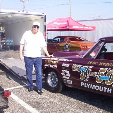 Jack with his last race car