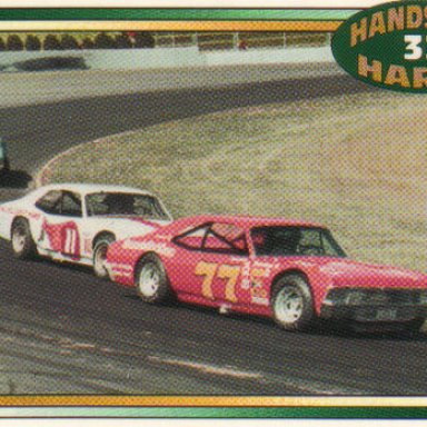 Harry Gant(77), Ray Hendrick(11) and looks ot be Joe Millikan behind them at Martinsville