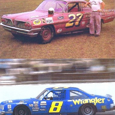 #27 Junior Johnson & #8 Dale Earnhardt Late Model Sportsman Car