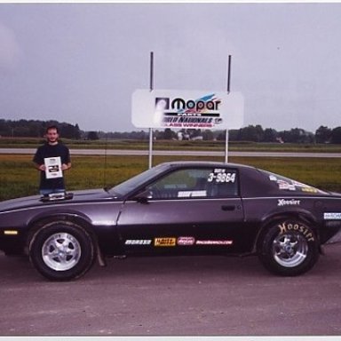 2000 IHRA World Nationals Class Winner